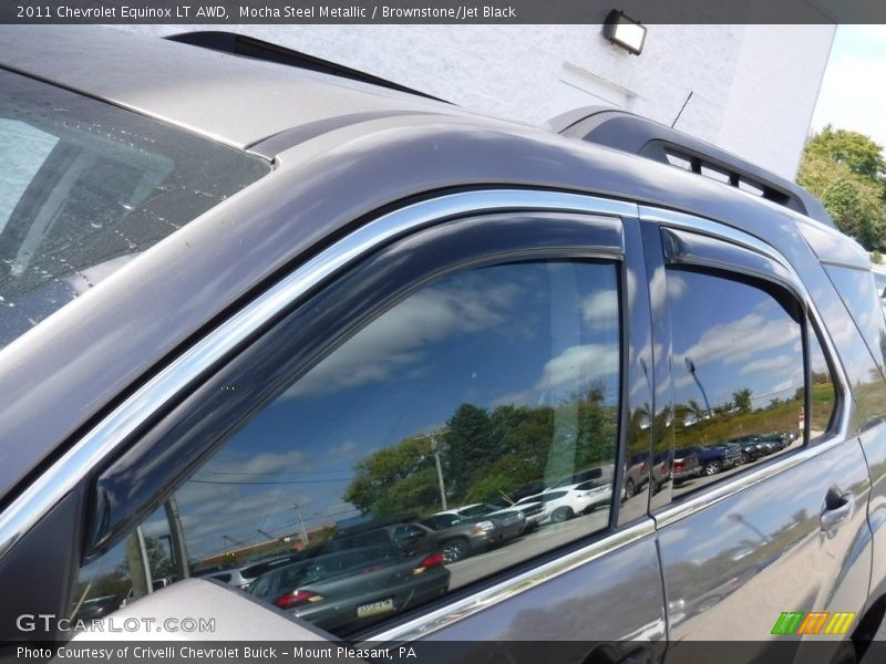 Mocha Steel Metallic / Brownstone/Jet Black 2011 Chevrolet Equinox LT AWD