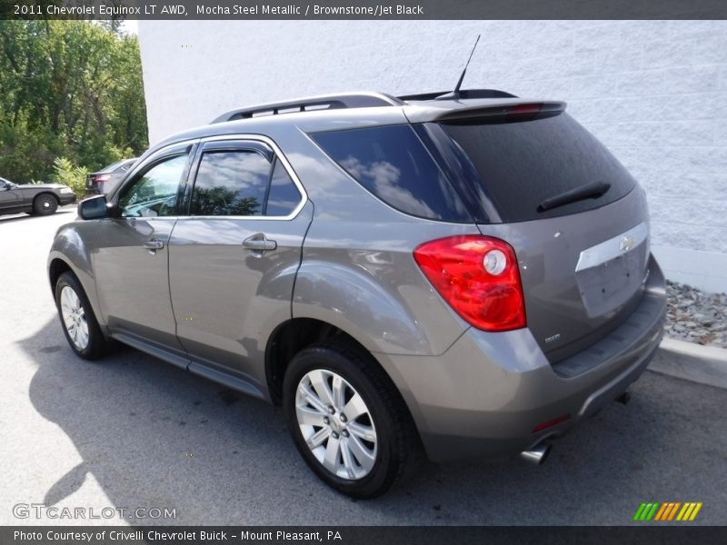 Mocha Steel Metallic / Brownstone/Jet Black 2011 Chevrolet Equinox LT AWD