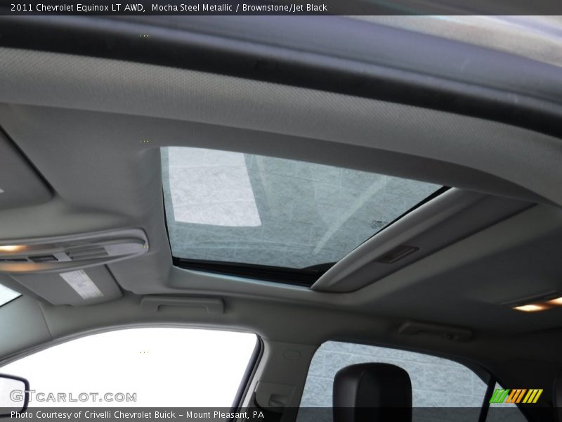 Mocha Steel Metallic / Brownstone/Jet Black 2011 Chevrolet Equinox LT AWD