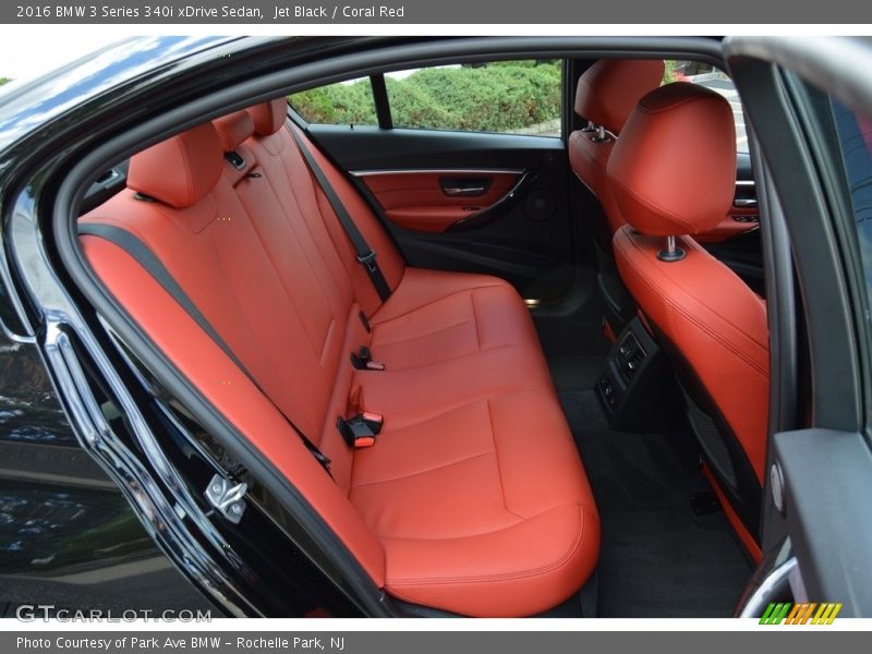 Rear Seat of 2016 3 Series 340i xDrive Sedan