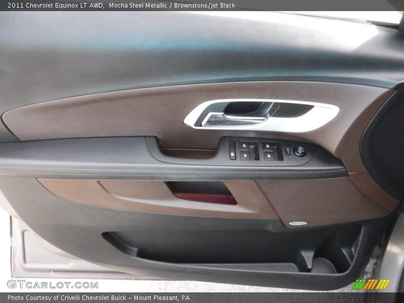 Mocha Steel Metallic / Brownstone/Jet Black 2011 Chevrolet Equinox LT AWD