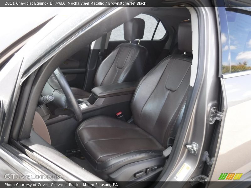 Mocha Steel Metallic / Brownstone/Jet Black 2011 Chevrolet Equinox LT AWD