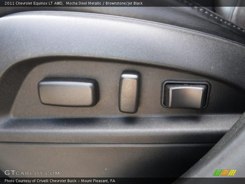 Mocha Steel Metallic / Brownstone/Jet Black 2011 Chevrolet Equinox LT AWD