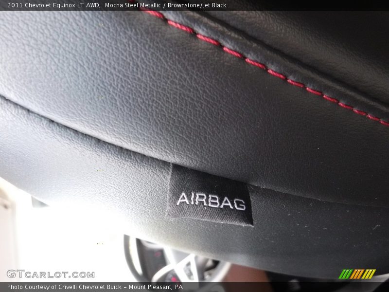 Mocha Steel Metallic / Brownstone/Jet Black 2011 Chevrolet Equinox LT AWD
