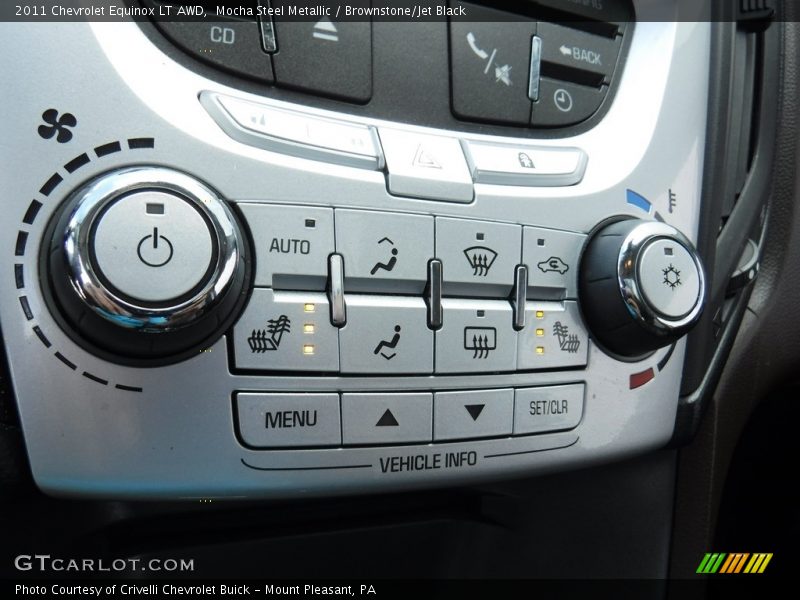 Mocha Steel Metallic / Brownstone/Jet Black 2011 Chevrolet Equinox LT AWD