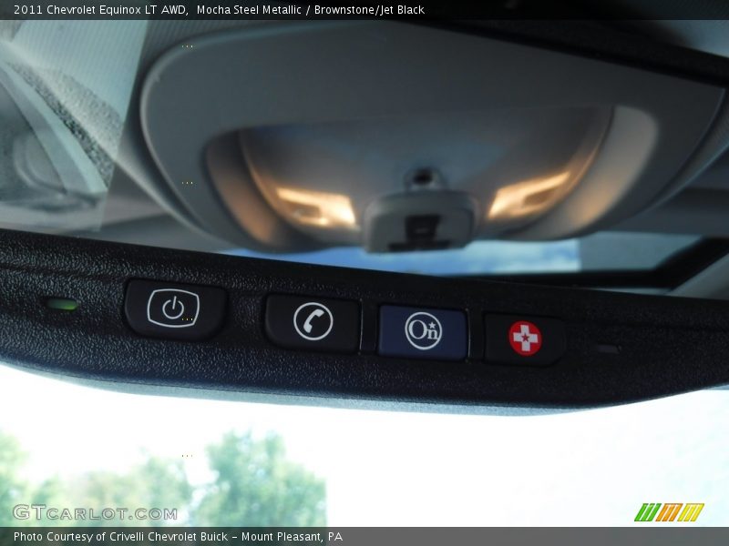 Mocha Steel Metallic / Brownstone/Jet Black 2011 Chevrolet Equinox LT AWD