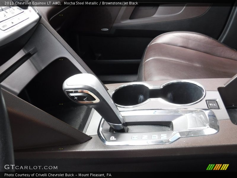 Mocha Steel Metallic / Brownstone/Jet Black 2011 Chevrolet Equinox LT AWD