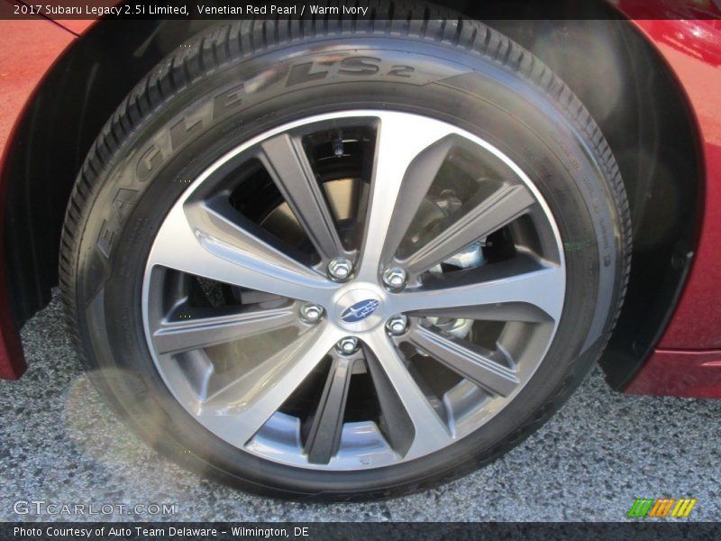 Venetian Red Pearl / Warm Ivory 2017 Subaru Legacy 2.5i Limited