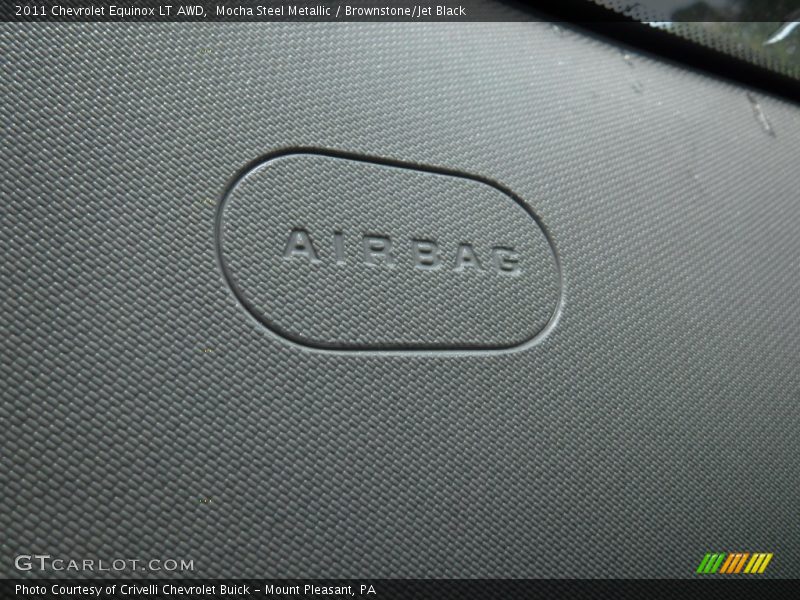Mocha Steel Metallic / Brownstone/Jet Black 2011 Chevrolet Equinox LT AWD