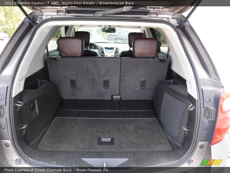 Mocha Steel Metallic / Brownstone/Jet Black 2011 Chevrolet Equinox LT AWD