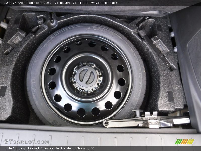 Mocha Steel Metallic / Brownstone/Jet Black 2011 Chevrolet Equinox LT AWD