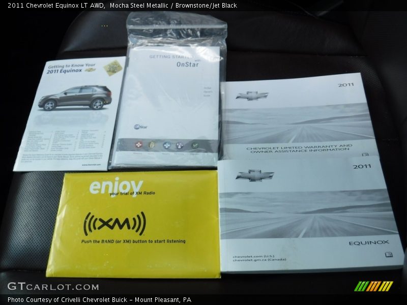 Mocha Steel Metallic / Brownstone/Jet Black 2011 Chevrolet Equinox LT AWD