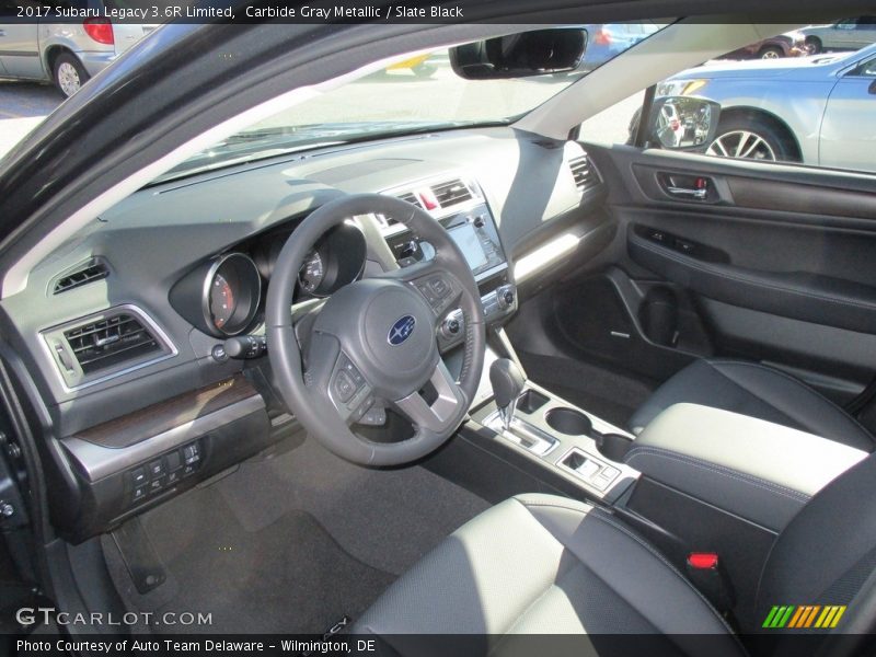 Carbide Gray Metallic / Slate Black 2017 Subaru Legacy 3.6R Limited