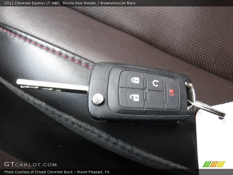 Mocha Steel Metallic / Brownstone/Jet Black 2011 Chevrolet Equinox LT AWD