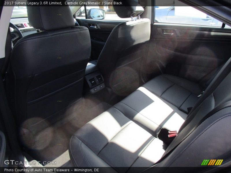 Carbide Gray Metallic / Slate Black 2017 Subaru Legacy 3.6R Limited