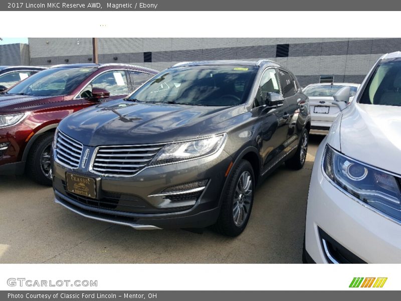 Magnetic / Ebony 2017 Lincoln MKC Reserve AWD