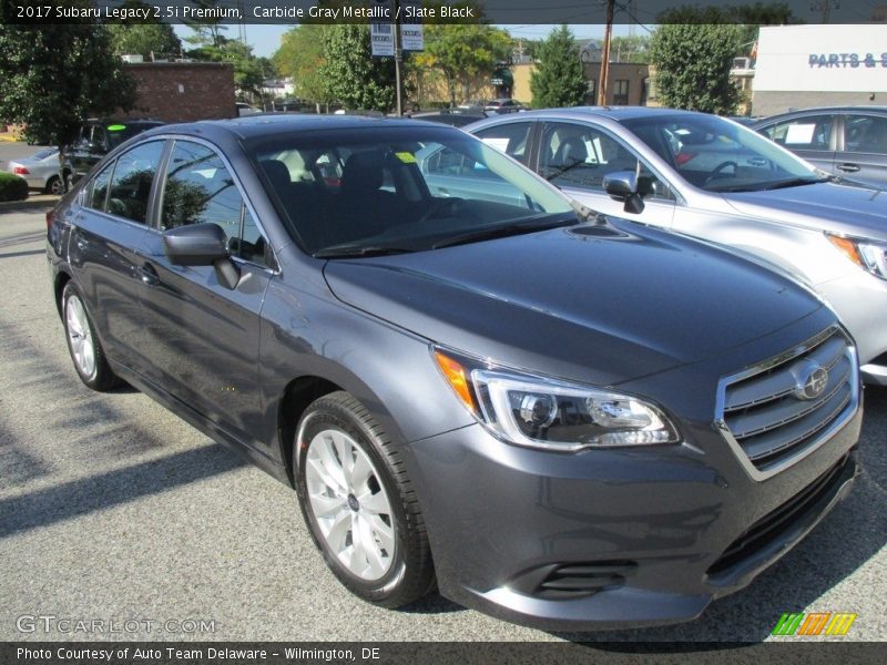 Carbide Gray Metallic / Slate Black 2017 Subaru Legacy 2.5i Premium