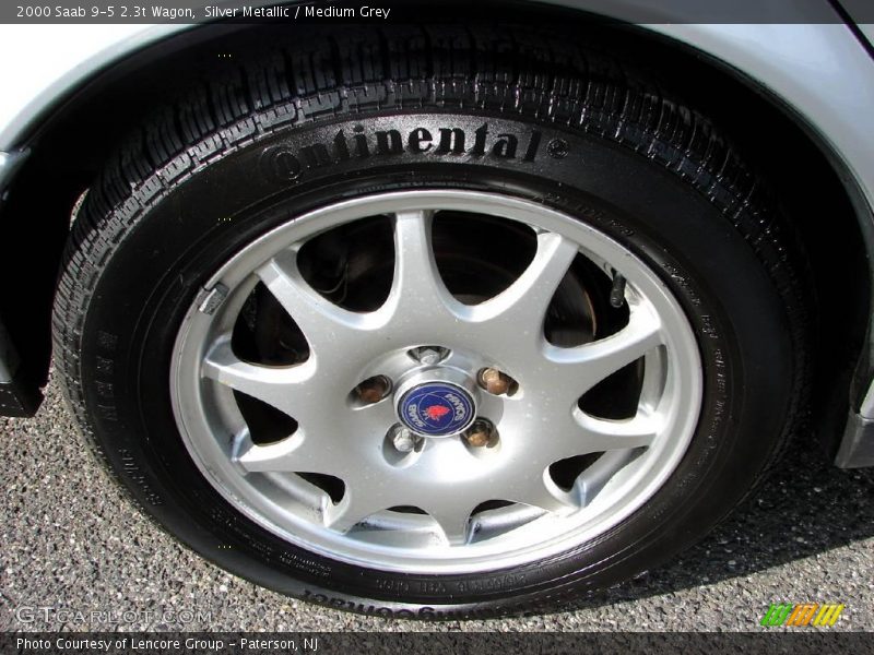 Silver Metallic / Medium Grey 2000 Saab 9-5 2.3t Wagon