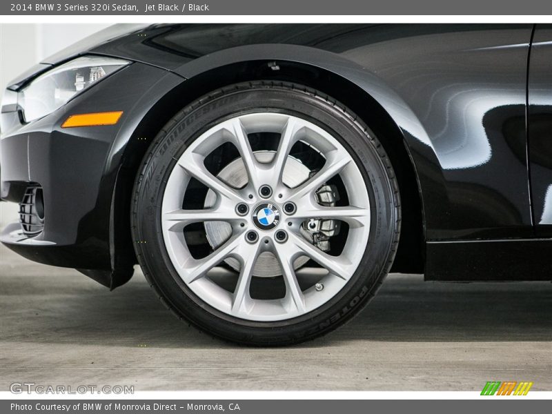 Jet Black / Black 2014 BMW 3 Series 320i Sedan