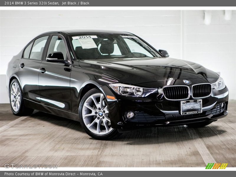 Jet Black / Black 2014 BMW 3 Series 320i Sedan