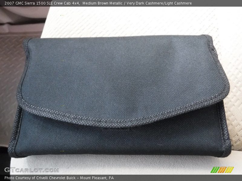 Medium Brown Metallic / Very Dark Cashmere/Light Cashmere 2007 GMC Sierra 1500 SLE Crew Cab 4x4