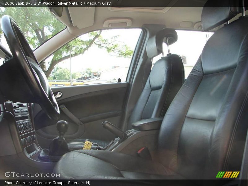 Silver Metallic / Medium Grey 2000 Saab 9-5 2.3t Wagon
