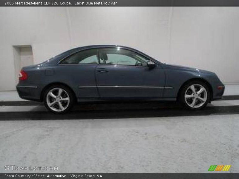 Cadet Blue Metallic / Ash 2005 Mercedes-Benz CLK 320 Coupe