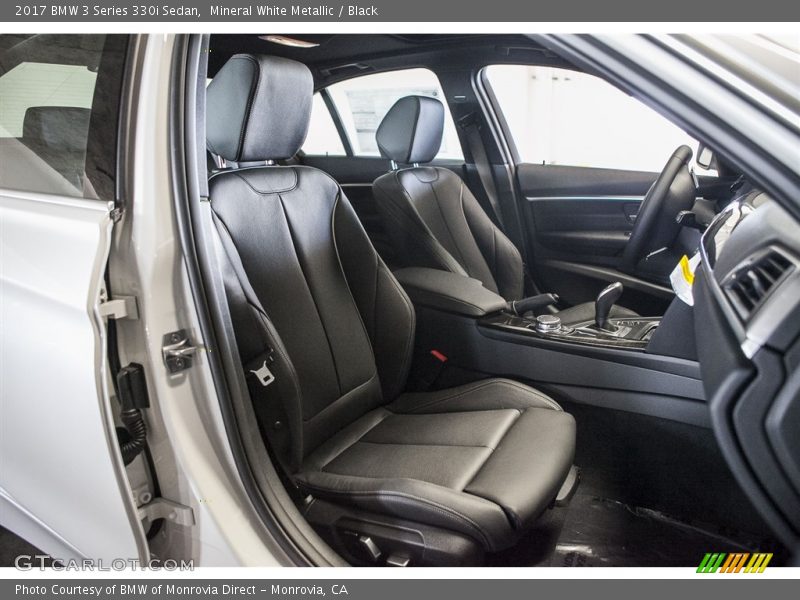 Mineral White Metallic / Black 2017 BMW 3 Series 330i Sedan