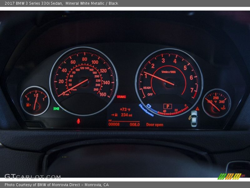  2017 3 Series 330i Sedan 330i Sedan Gauges