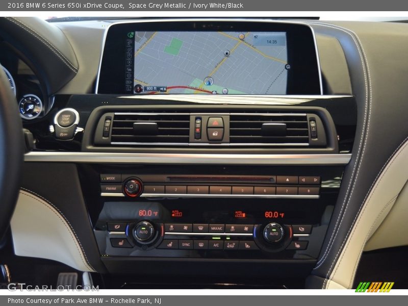 Controls of 2016 6 Series 650i xDrive Coupe