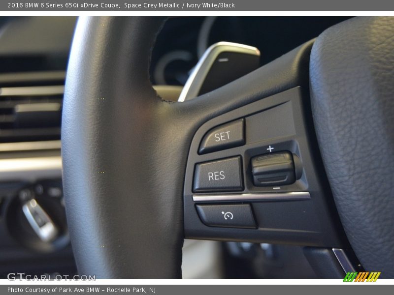 Controls of 2016 6 Series 650i xDrive Coupe