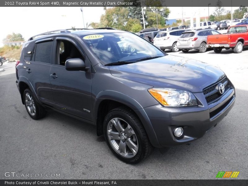 Magnetic Gray Metallic / Dark Charcoal 2012 Toyota RAV4 Sport 4WD