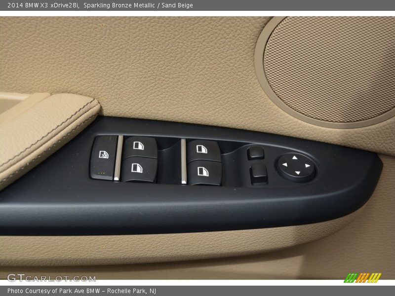 Sparkling Bronze Metallic / Sand Beige 2014 BMW X3 xDrive28i