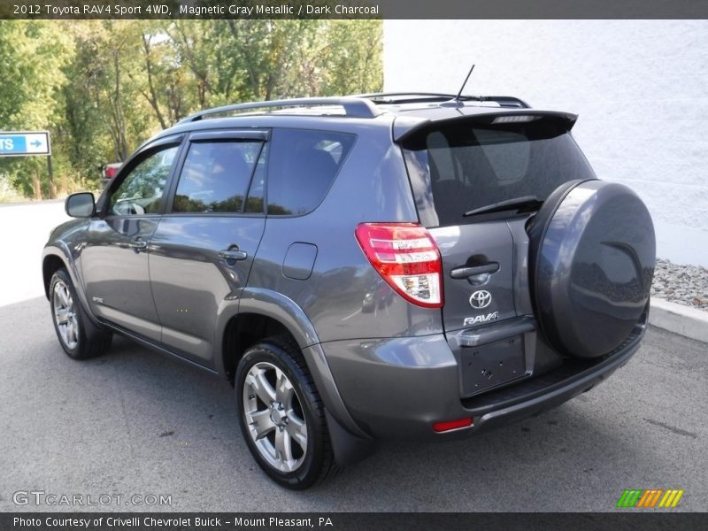 Magnetic Gray Metallic / Dark Charcoal 2012 Toyota RAV4 Sport 4WD