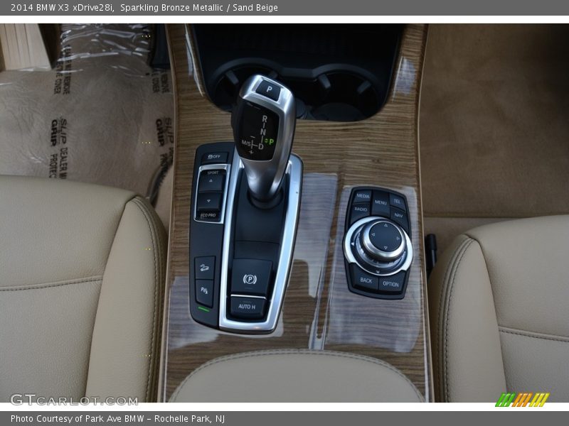 Sparkling Bronze Metallic / Sand Beige 2014 BMW X3 xDrive28i
