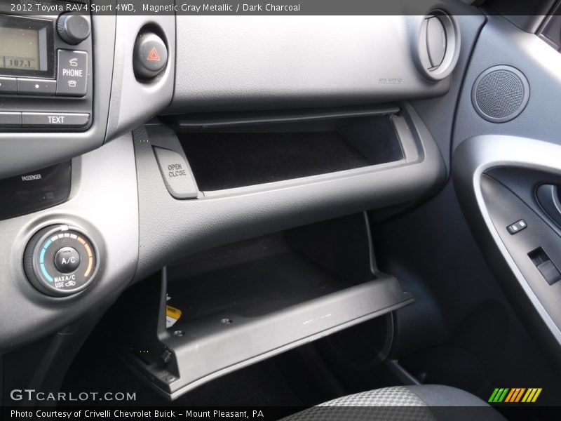 Magnetic Gray Metallic / Dark Charcoal 2012 Toyota RAV4 Sport 4WD