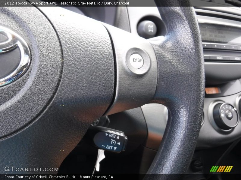 Magnetic Gray Metallic / Dark Charcoal 2012 Toyota RAV4 Sport 4WD