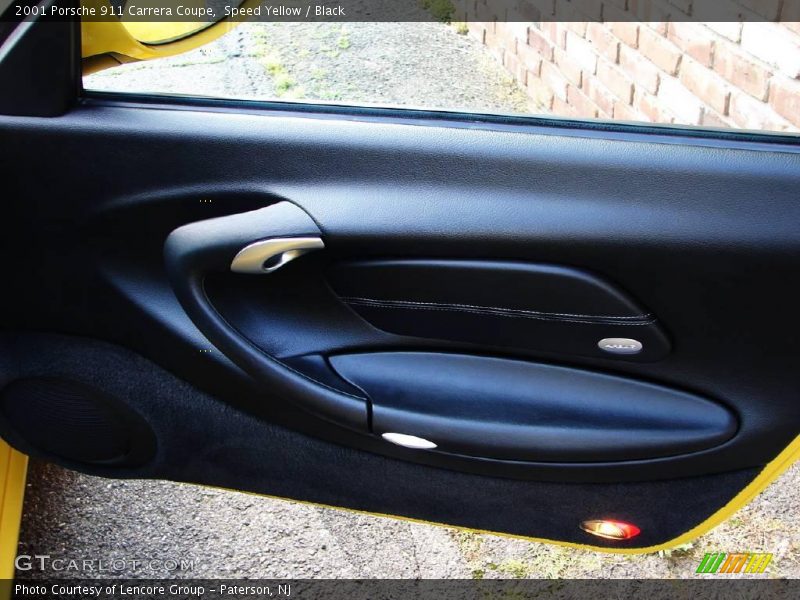 Speed Yellow / Black 2001 Porsche 911 Carrera Coupe
