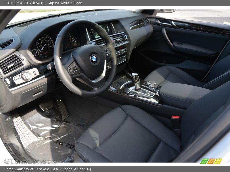 Alpine White / Black 2016 BMW X3 xDrive35i