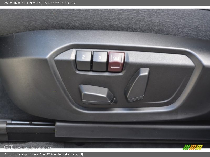 Alpine White / Black 2016 BMW X3 xDrive35i