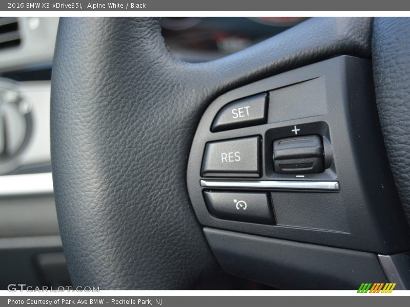 Alpine White / Black 2016 BMW X3 xDrive35i