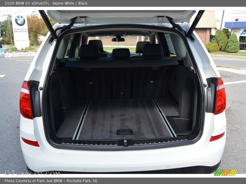Alpine White / Black 2016 BMW X3 xDrive35i