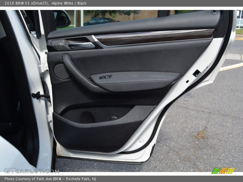 Alpine White / Black 2016 BMW X3 xDrive35i