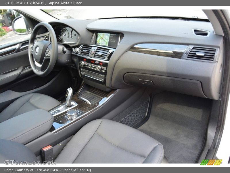Alpine White / Black 2016 BMW X3 xDrive35i