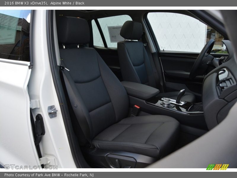 Alpine White / Black 2016 BMW X3 xDrive35i
