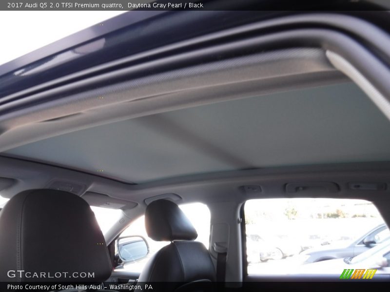 Daytona Gray Pearl / Black 2017 Audi Q5 2.0 TFSI Premium quattro