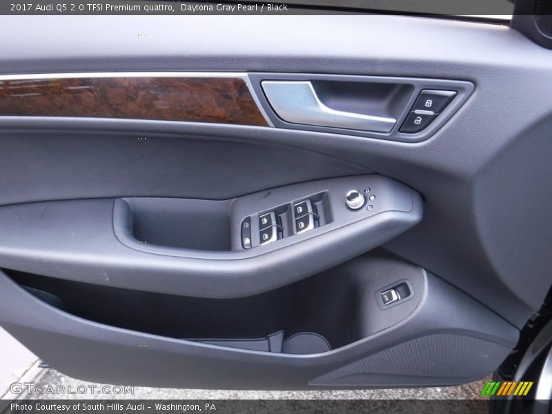 Daytona Gray Pearl / Black 2017 Audi Q5 2.0 TFSI Premium quattro