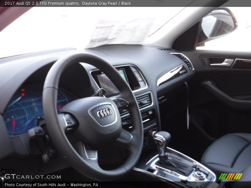 Daytona Gray Pearl / Black 2017 Audi Q5 2.0 TFSI Premium quattro