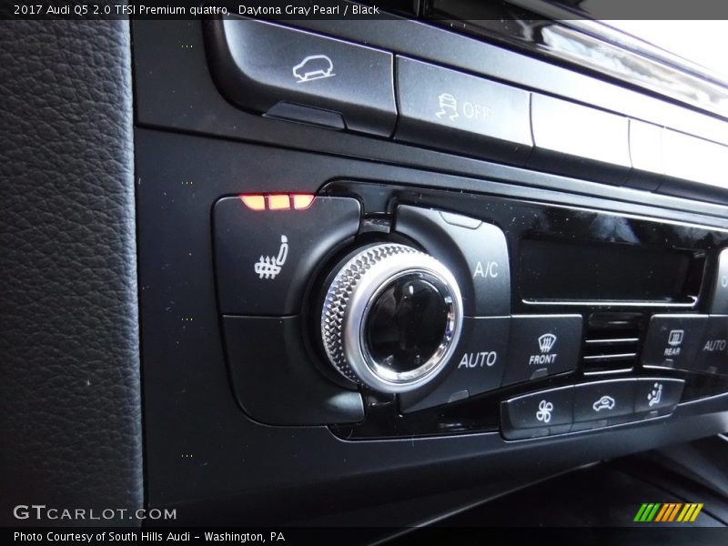 Daytona Gray Pearl / Black 2017 Audi Q5 2.0 TFSI Premium quattro