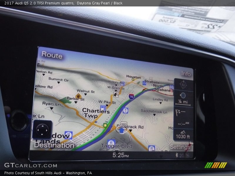 Navigation of 2017 Q5 2.0 TFSI Premium quattro